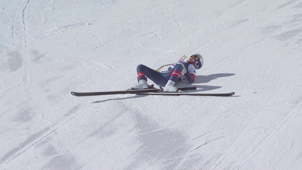 Drama op Olympische Spelen: Vonn zwaar gevallen bij afdaling