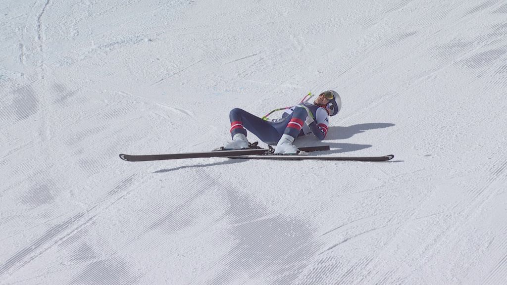 Drama op Olympische Spelen: Vonn zwaar gevallen bij afdaling